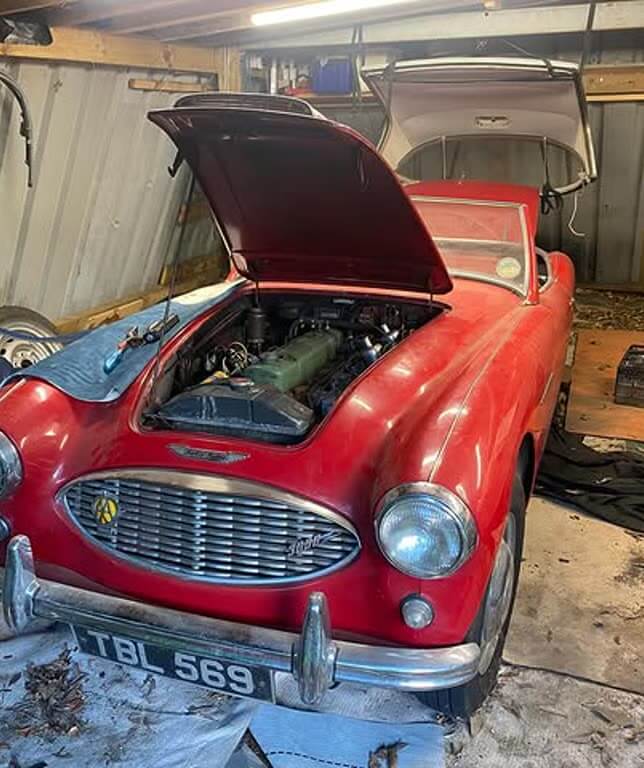 Austin-Healey 3000 classic car repair after a year laid up with a non-start fault