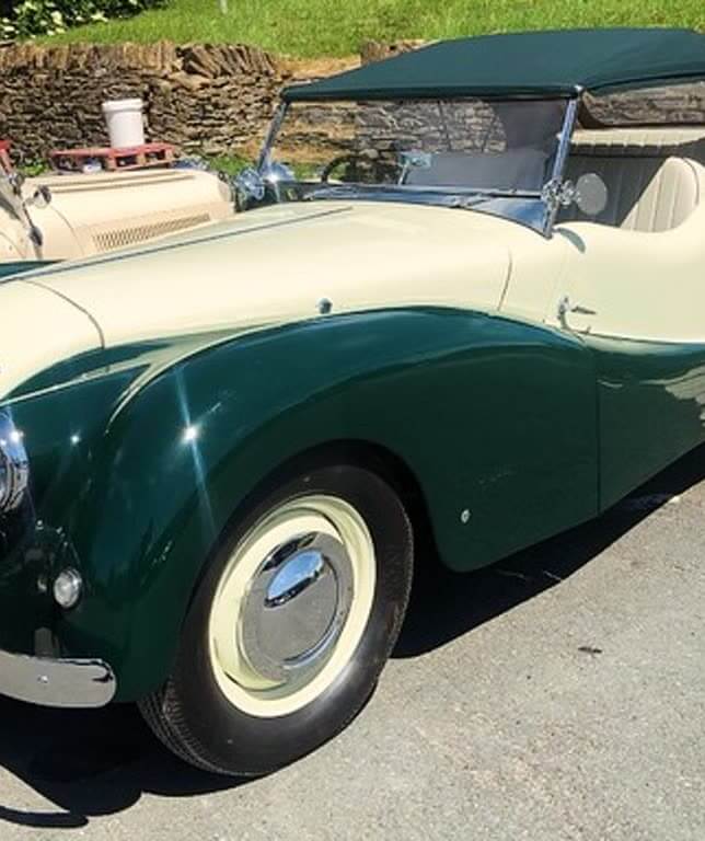 Classic roadster recommissioned and returned to the road