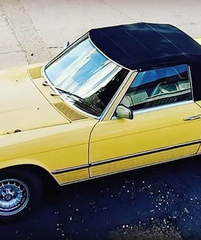 Mercedes-Benz SL service and pre-summer inspection